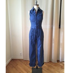 Free People Hemp Blend Jumpsuit